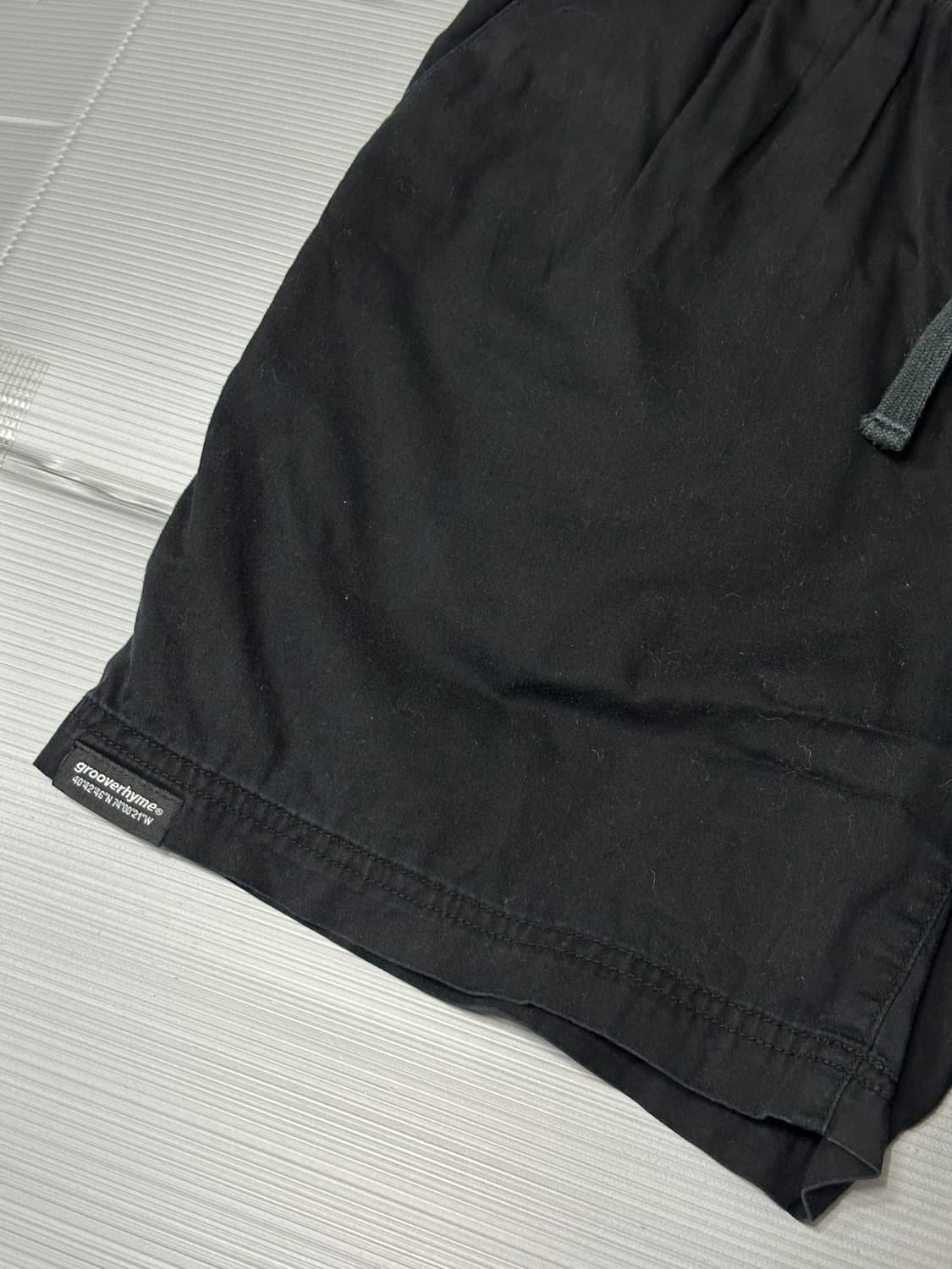 그루브라임 숏츠 반바지 블랙 S 상품이미지3