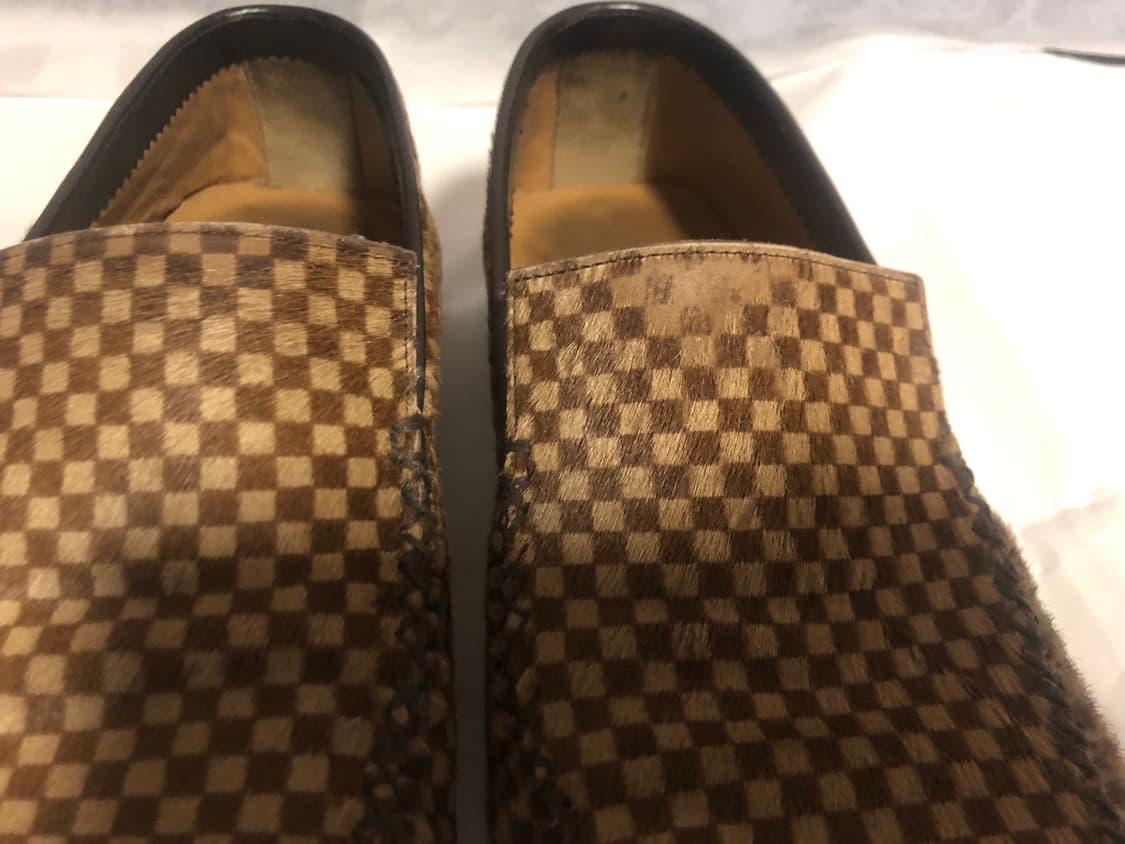 루이비통 다미에 송치가죽 로퍼 구두 상품이미지10