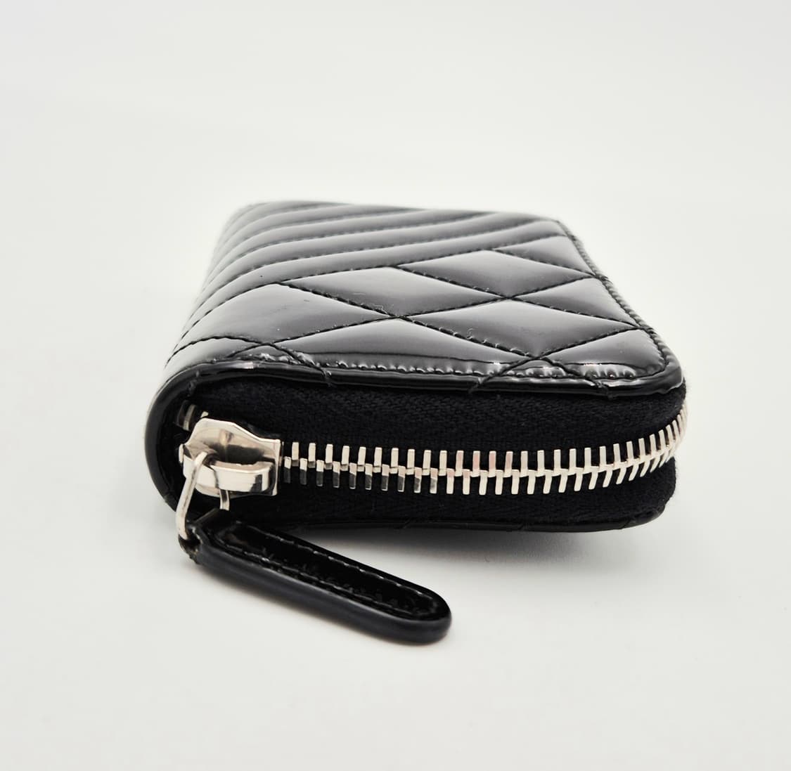 [중고명품셀렉트]샤넬 페이던트 은장 지퍼돌이 카드지갑 상품이미지3