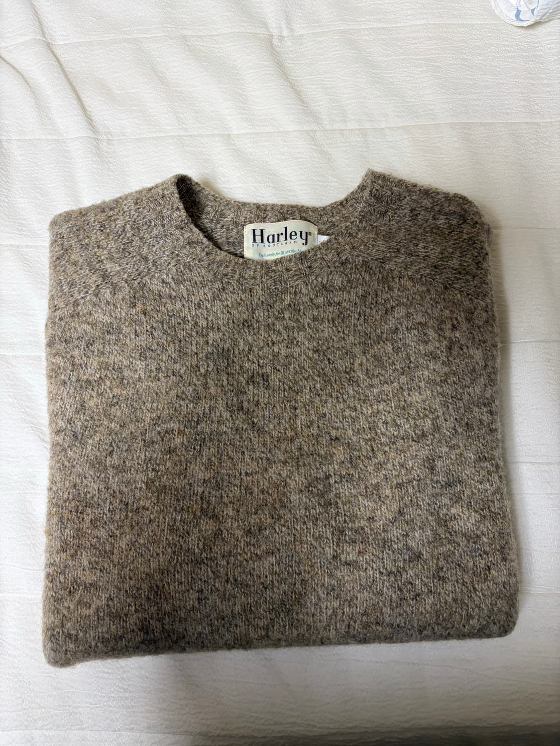 할리오브스코틀랜드 블랭크룸 니트 Mushroom L 상품이미지2