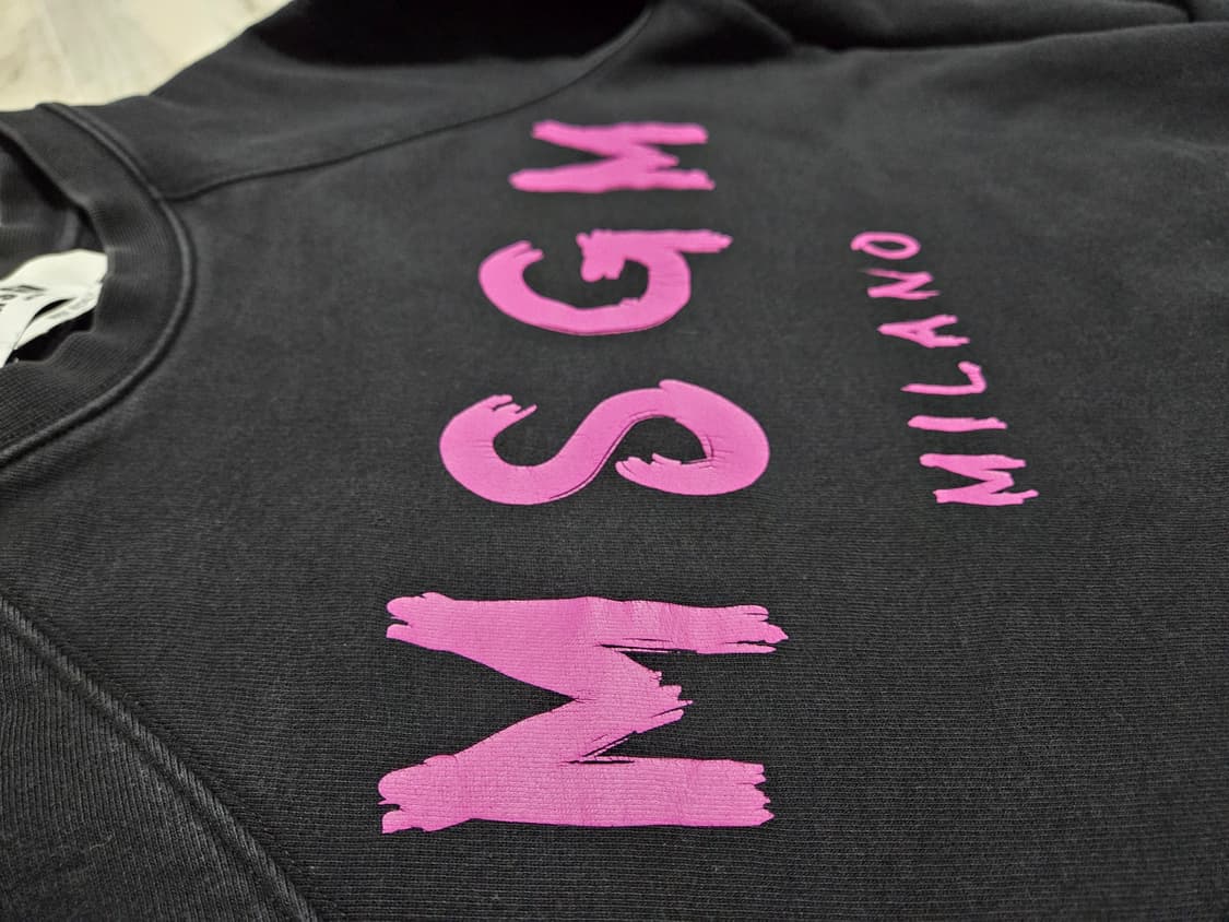 Msgm 브러쉬드 로고 스웻셔츠  상품이미지4