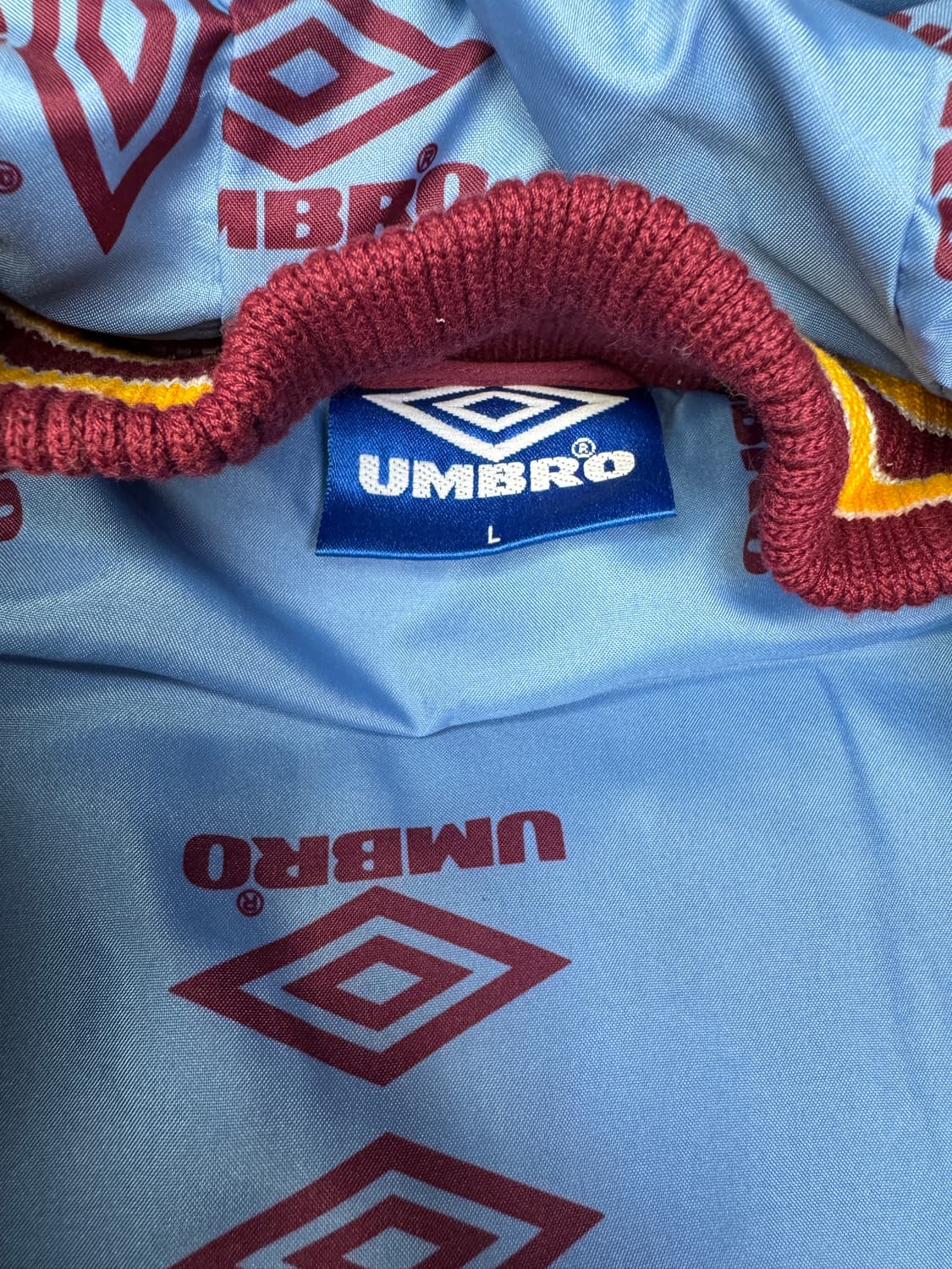 빈티지 90-00s 엄브로 UMBRO 잉글랜드 파이어맨 자켓 L 상품이미지6