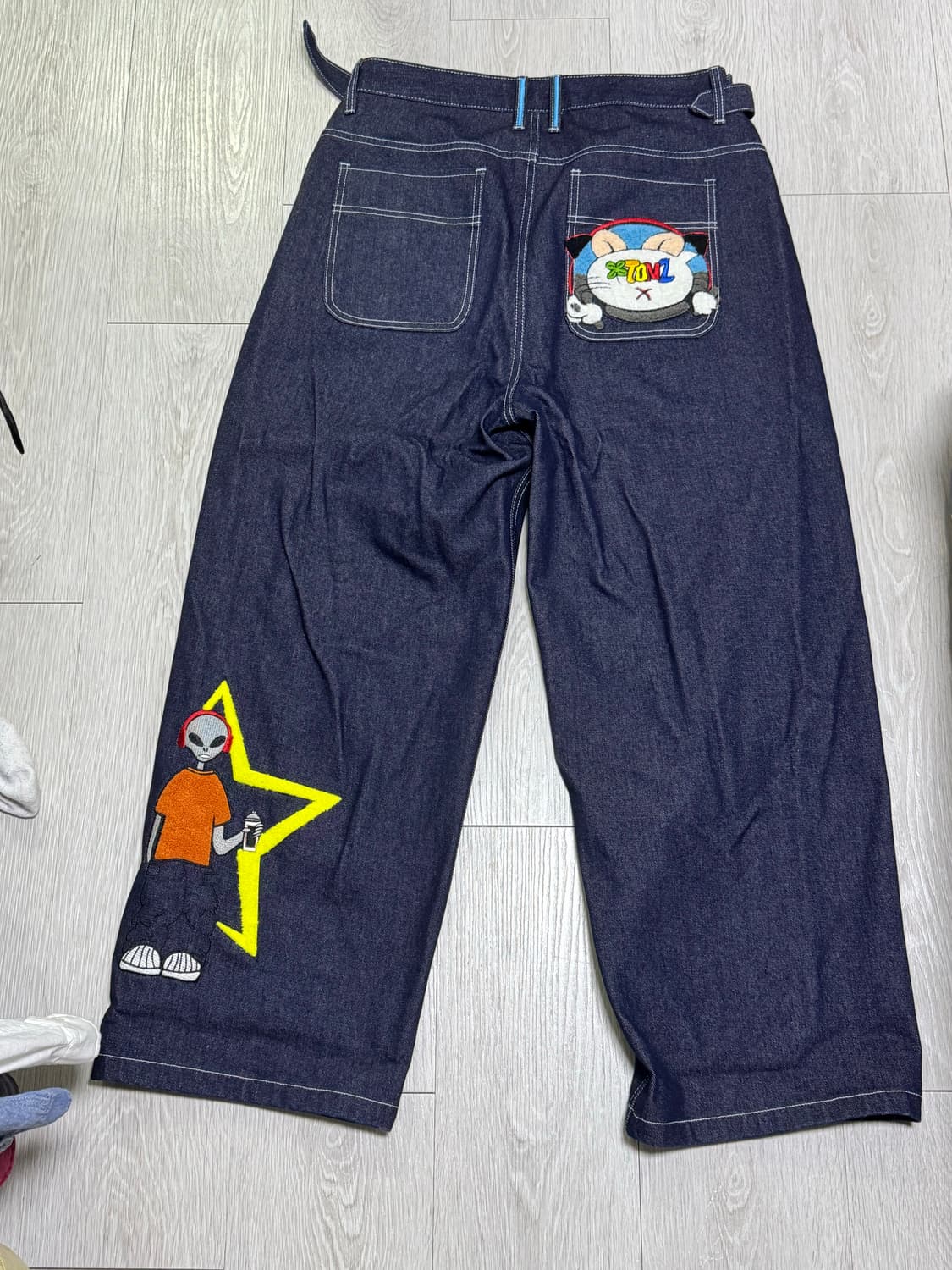 엑스톤즈 스커퍼 에일리언 데님 팬츠 상품이미지1