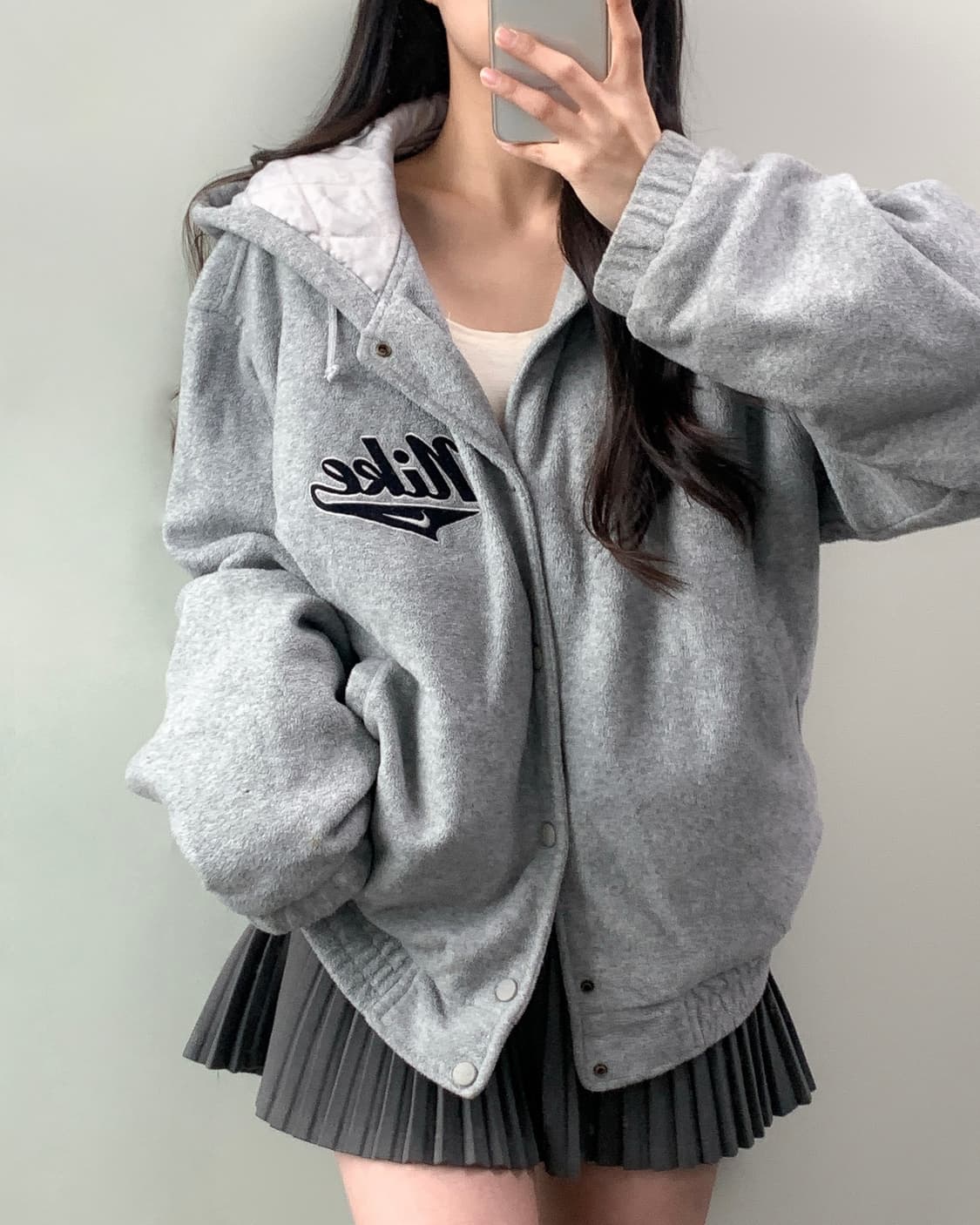 나이키 빅로고 후리스 상품이미지2