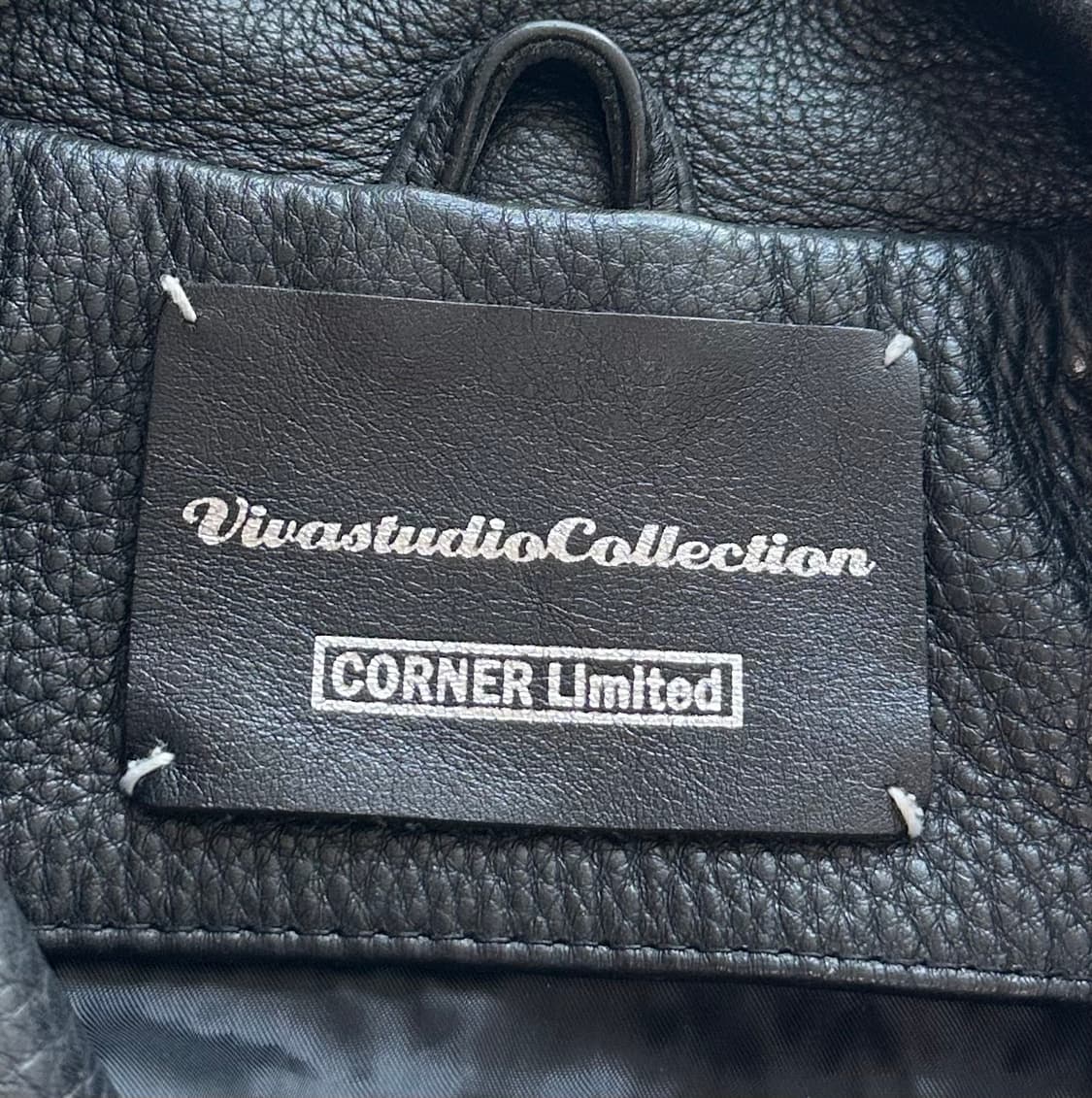 비바스튜디오 소가죽 라이더 자켓 상품이미지3