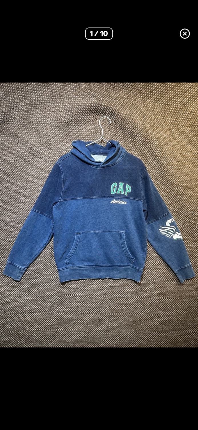 00s올드갭 빈티지워싱 후드 상품이미지1