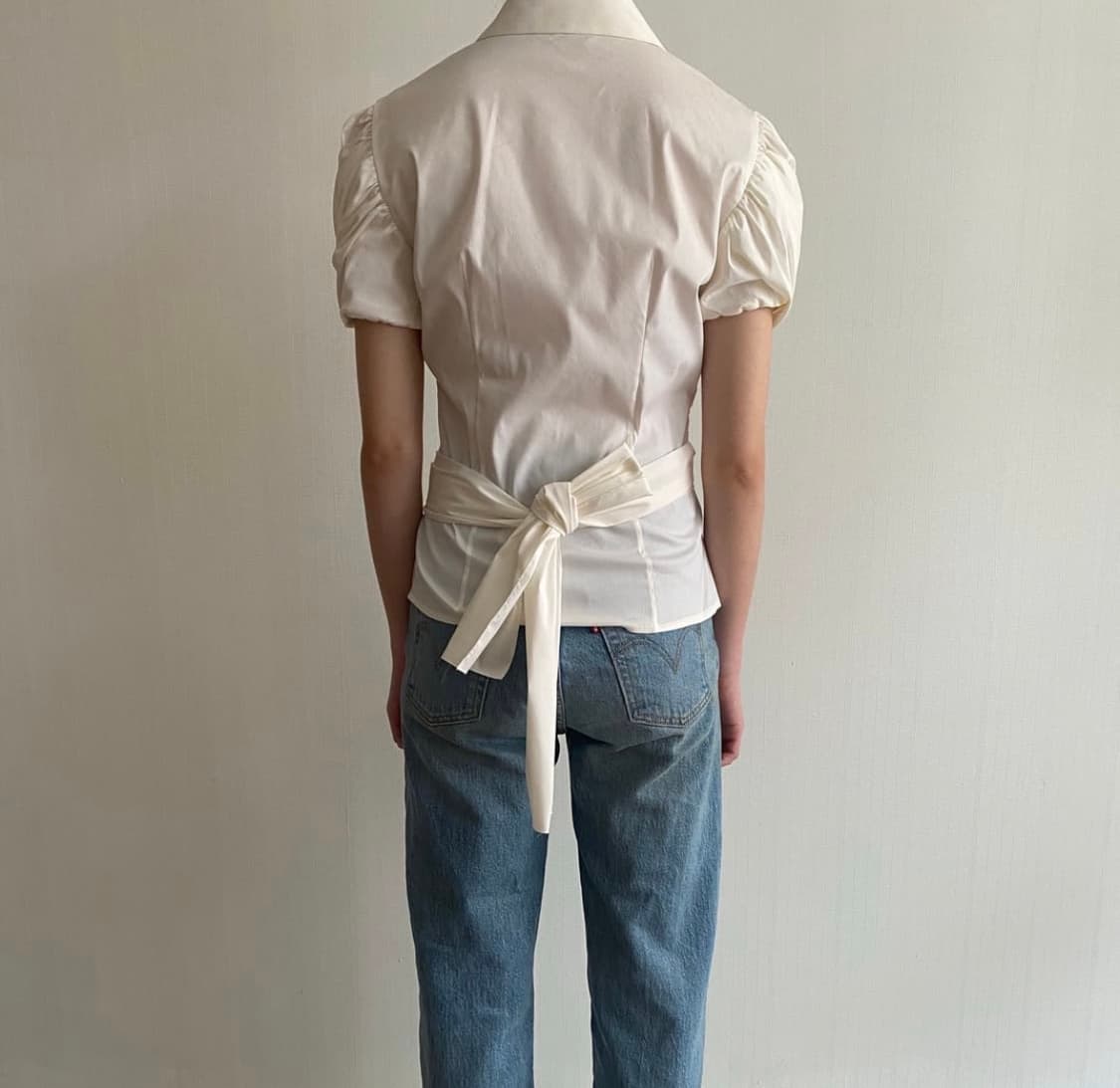 프라다 리본셔츠 상품이미지4