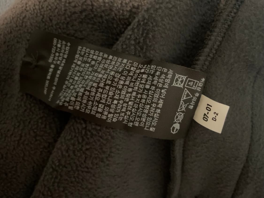 유니클로 니들스 플리스 가디건 다크 그레이 M 상품이미지6