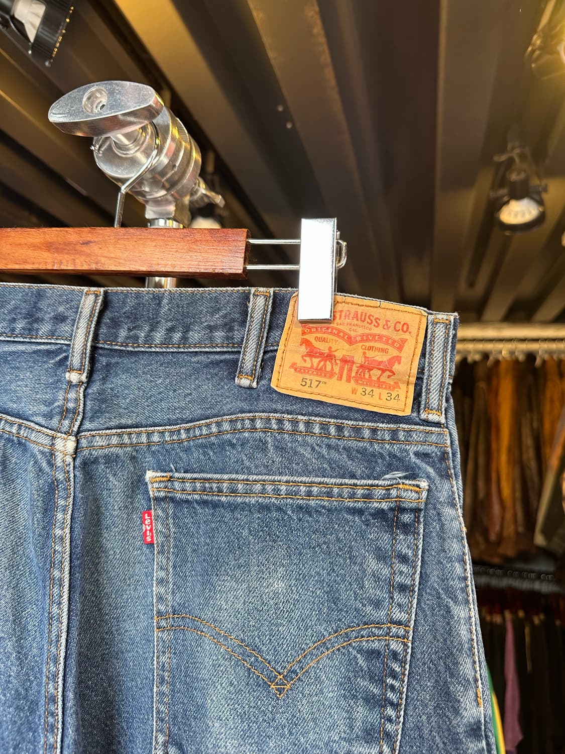 리바이스517 부츠컷 데님 팬츠 34x34 상품이미지6