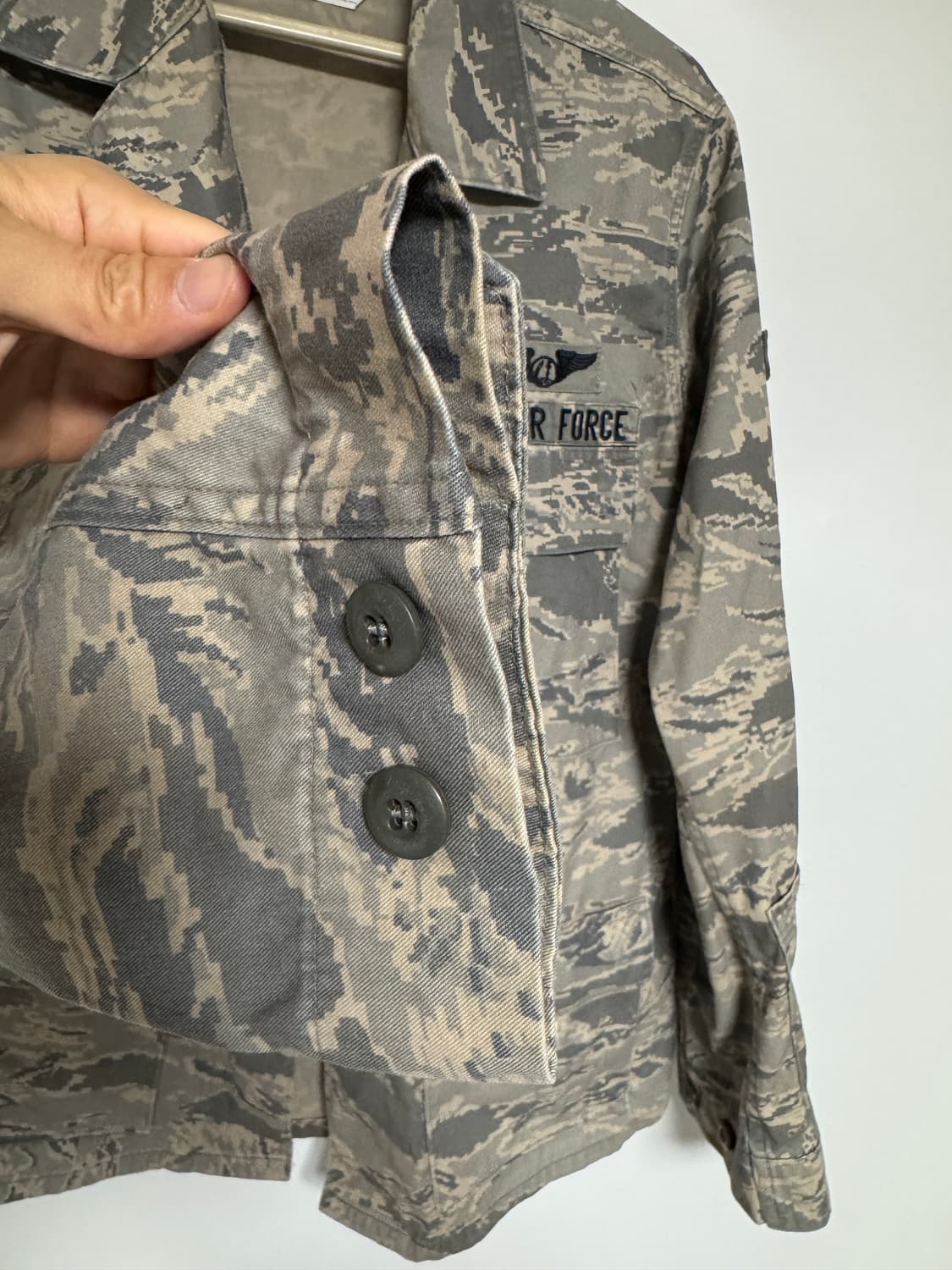 미공군 U.S. AIR FORCE 카모 군복 상의 105-110 상품이미지9