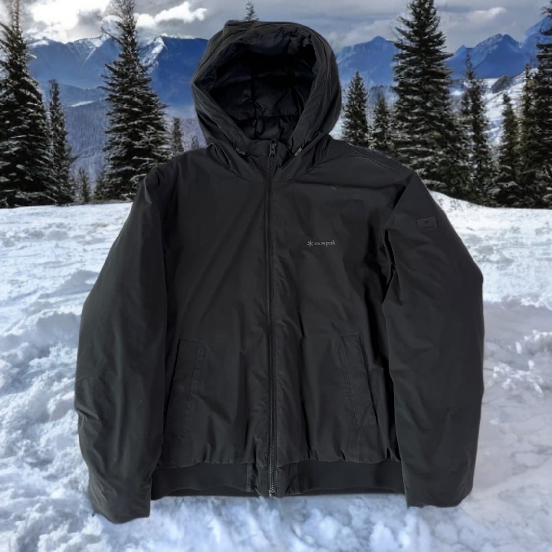 스노우피크 후드 구스다운 패딩 XXL 상품이미지1