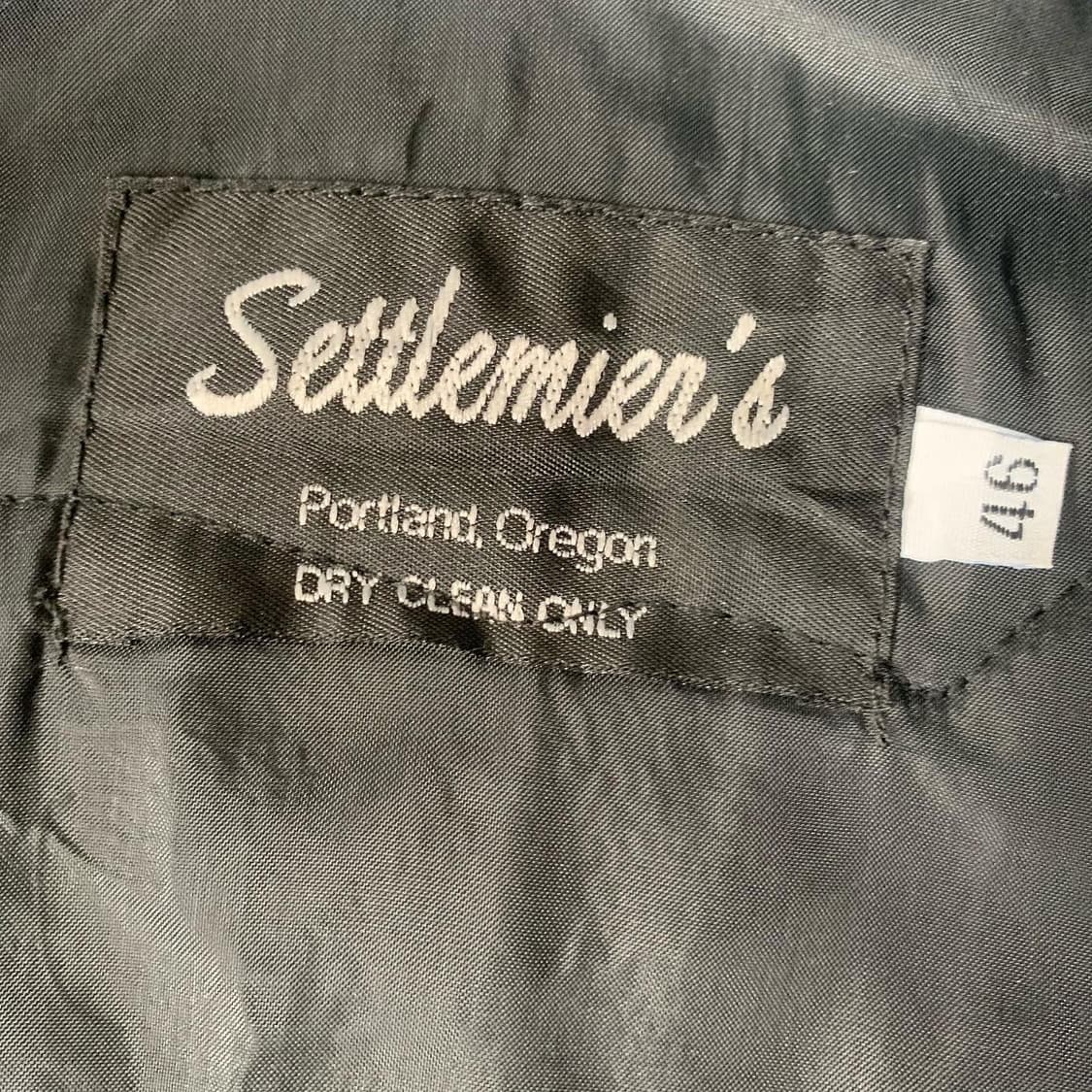 settlemier's 빈티지 바시티자켓 상품이미지7