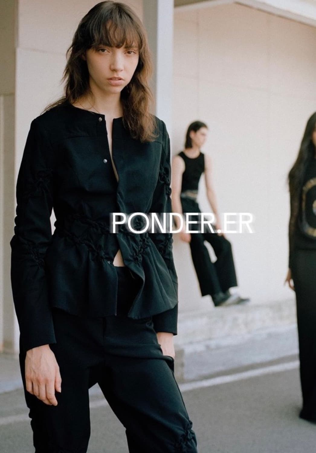 ponder.er 블랙 볼트 자켓 s 상품이미지3