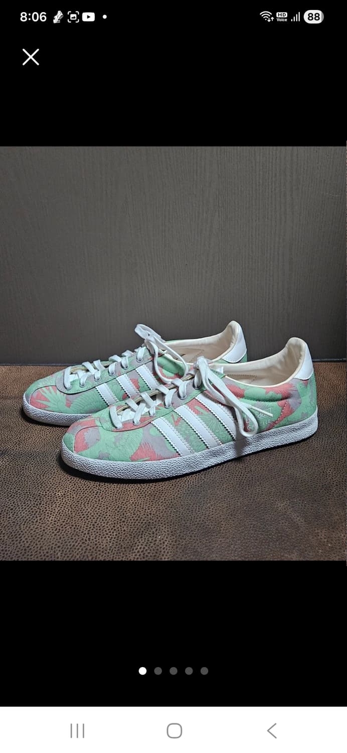 아디다스 플로럴패턴 가젤 240mm 상품이미지1