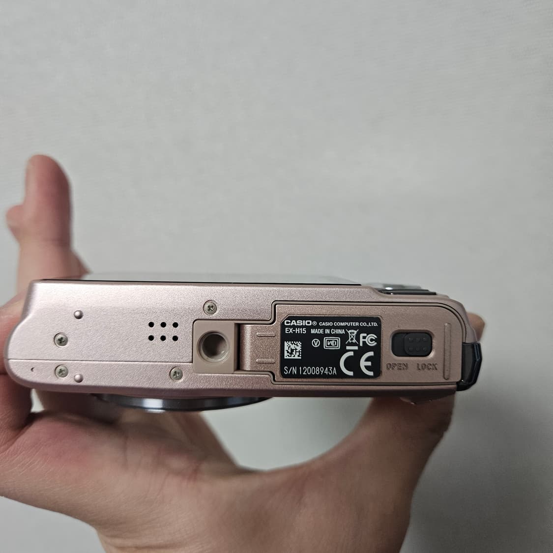 (츄 디카) 카시오 엑슬림 핑크 EX-H15 디지털카메라 exilim 상품이미지5