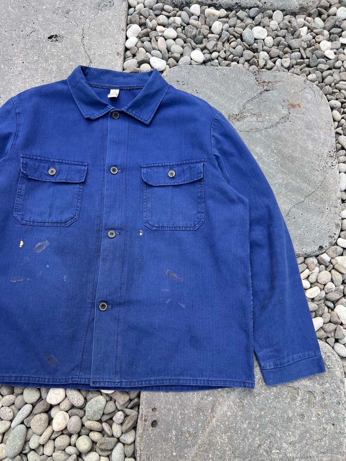 OLD GEKRUMPFT 2POCKET HBT 빈티지프렌치워크자켓 상품이미지6