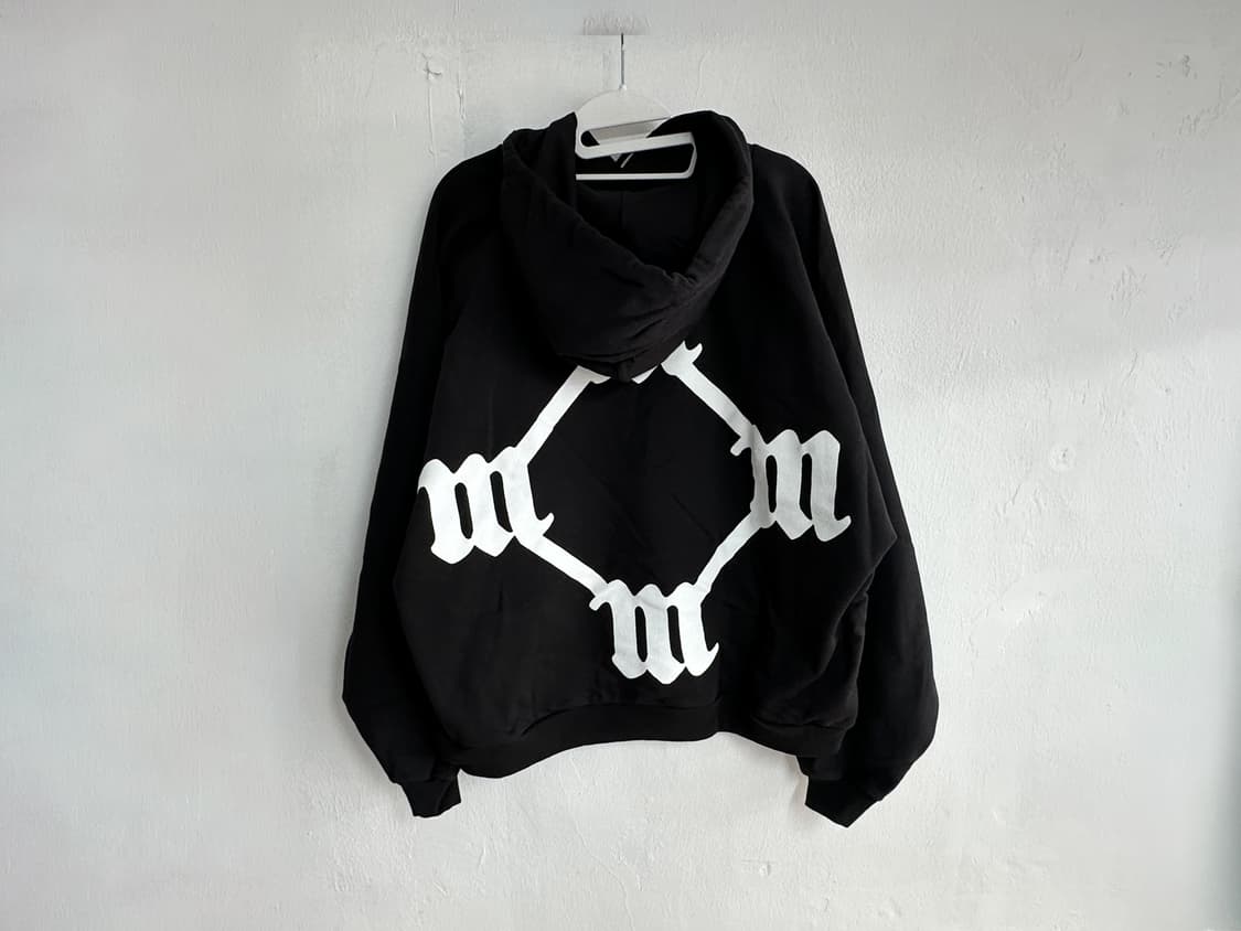 [1] YEEZY HD-01 SHMG 올데이 후드 블랙/화이트 상품이미지1