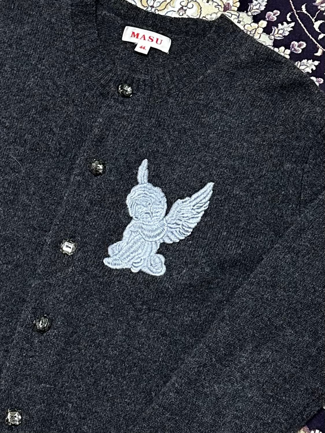 Masu 24fw 앤젤 가디건 상품이미지2