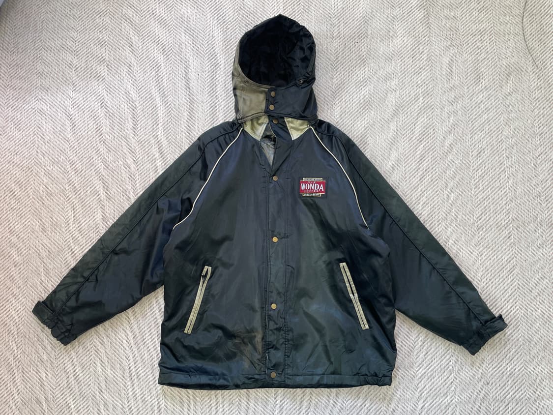 아사히 그라데이션 스냅 나일론 자켓  J04191 상품이미지5