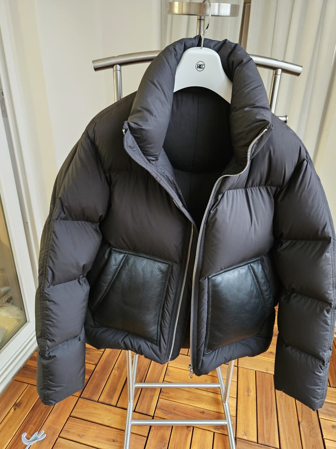 타임옴므 무스탕 포켓 다운 상품이미지2