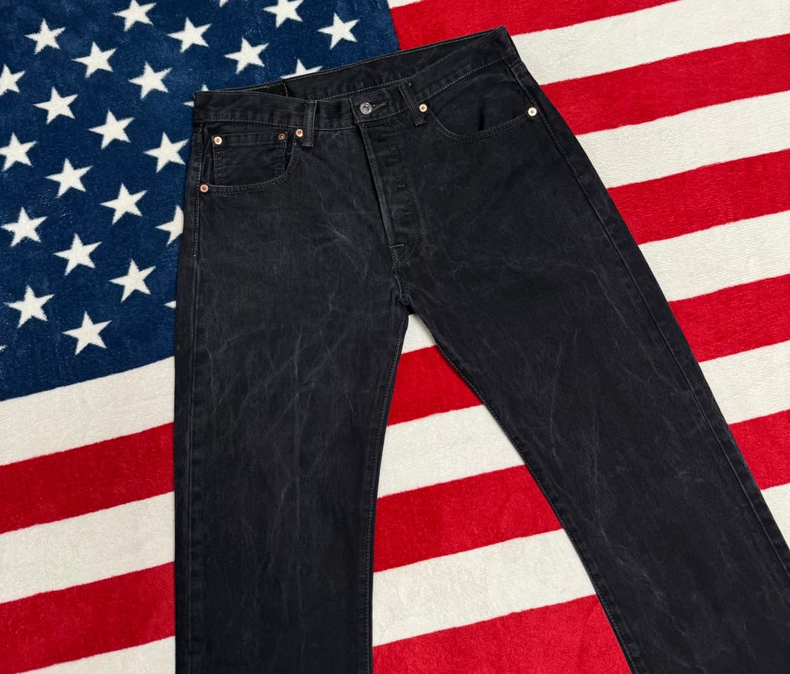 리바이스501블랙진 Levis501 blacak jeans 리바이스빈티지 상품이미지4