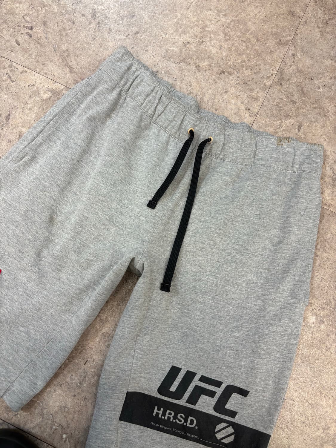 리복 UFC 그레이 트레이닝 반바지 #csz15 상품이미지2