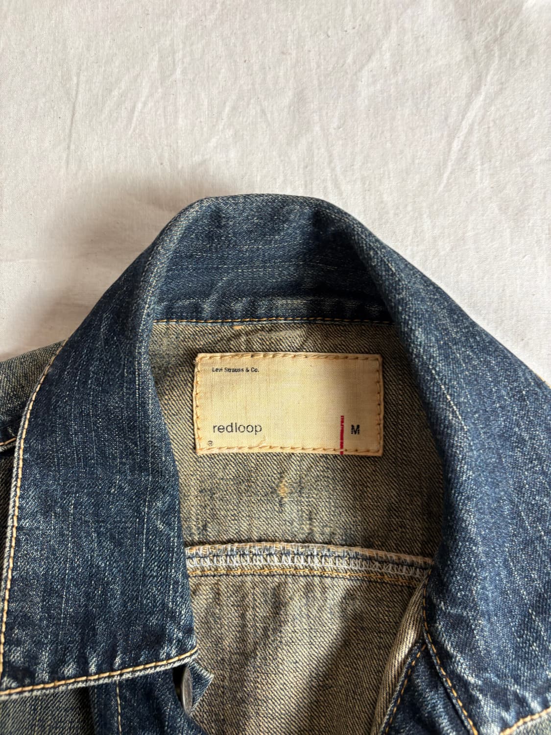 Levis Redloop 리바이스 레드룹 데님 트러커 자켓 M 상품이미지3