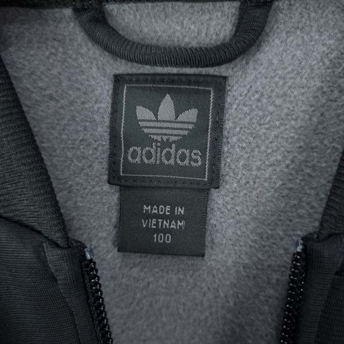 [아디다스] 슈퍼스타 져지 트랙탑 집업 자켓 블랙 골드 M19202 상품이미지7