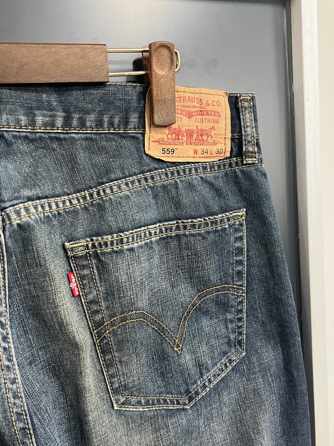 00s Levis 리바이스 559 릴렉스 스트레이트 데님 팬츠 상품이미지3