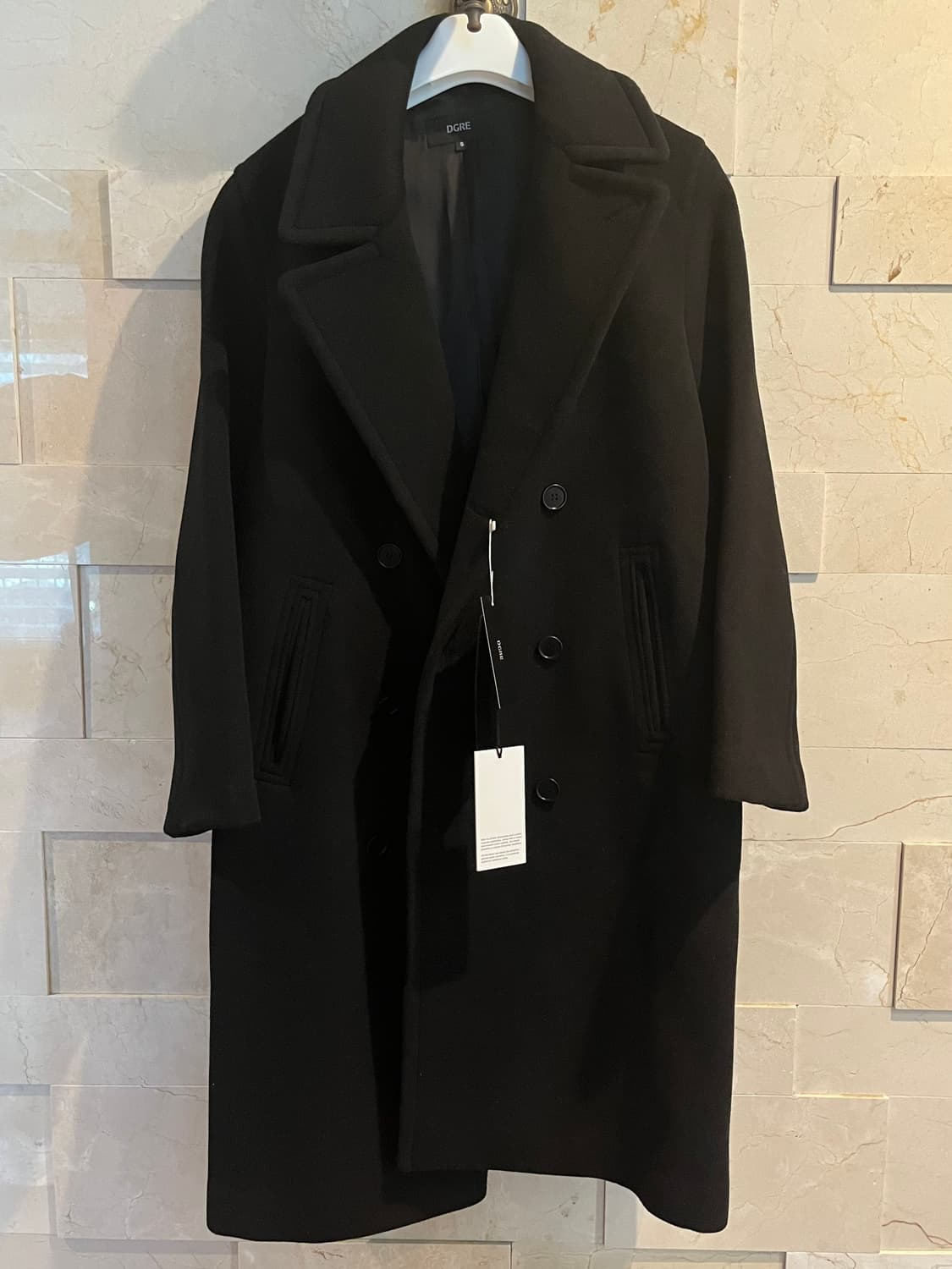 디그레 나발 헤비 울 코트 상품이미지1