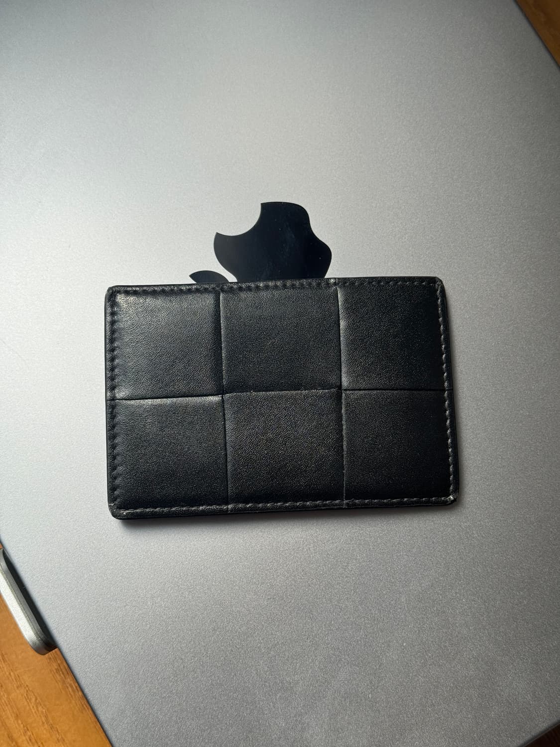 보테가베네타 카프스킨 카드지갑 (블랙) 상품이미지2