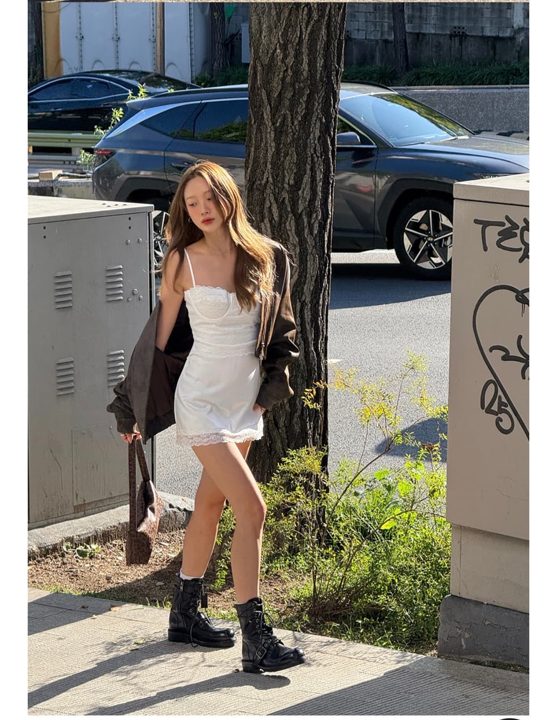 야세 x 젤라비 워싱카우 캡토 미들 부츠 브라운 상품이미지2