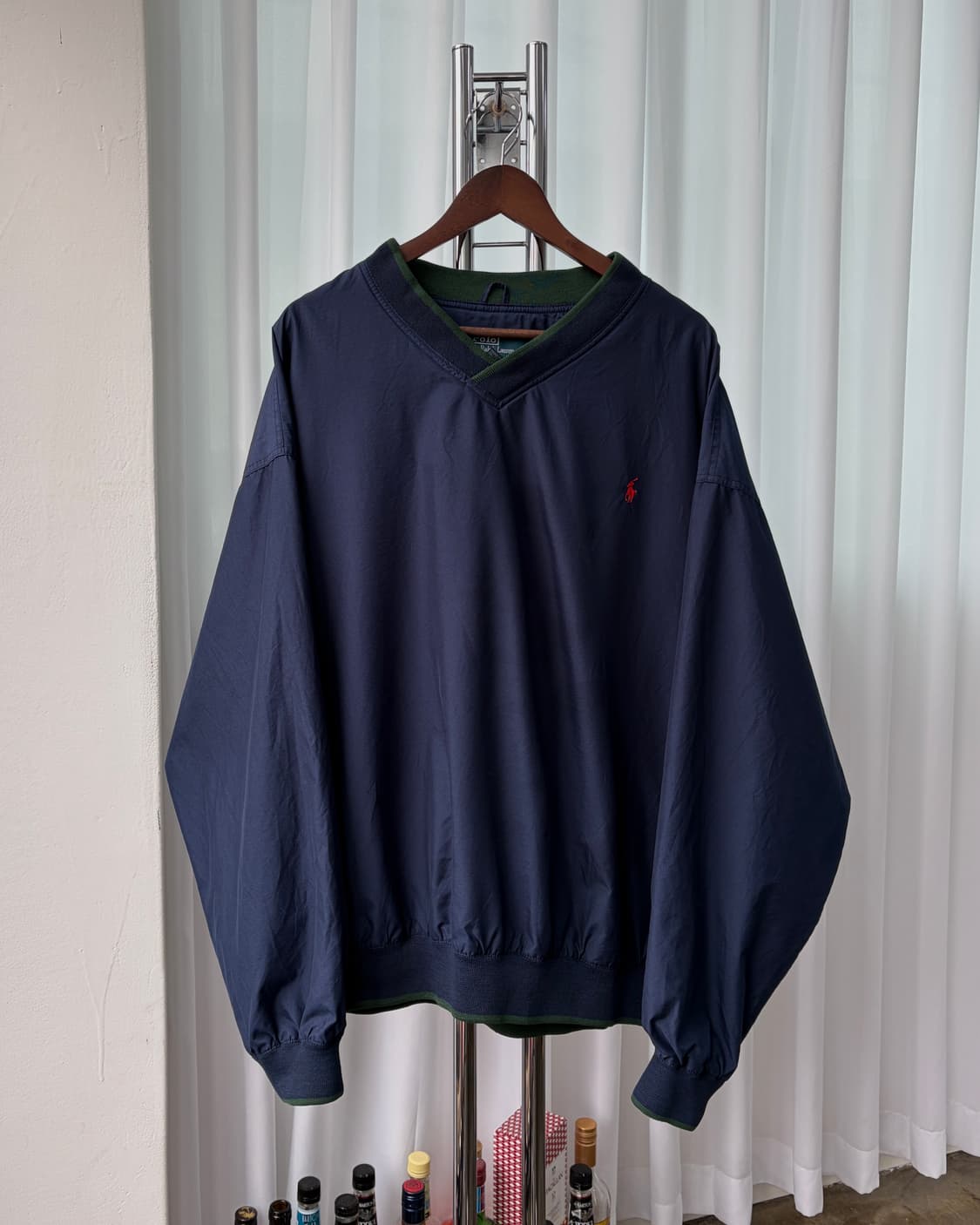 [XL-2XL]폴로 랄프로렌 나일론 웜업 navy 상품이미지4