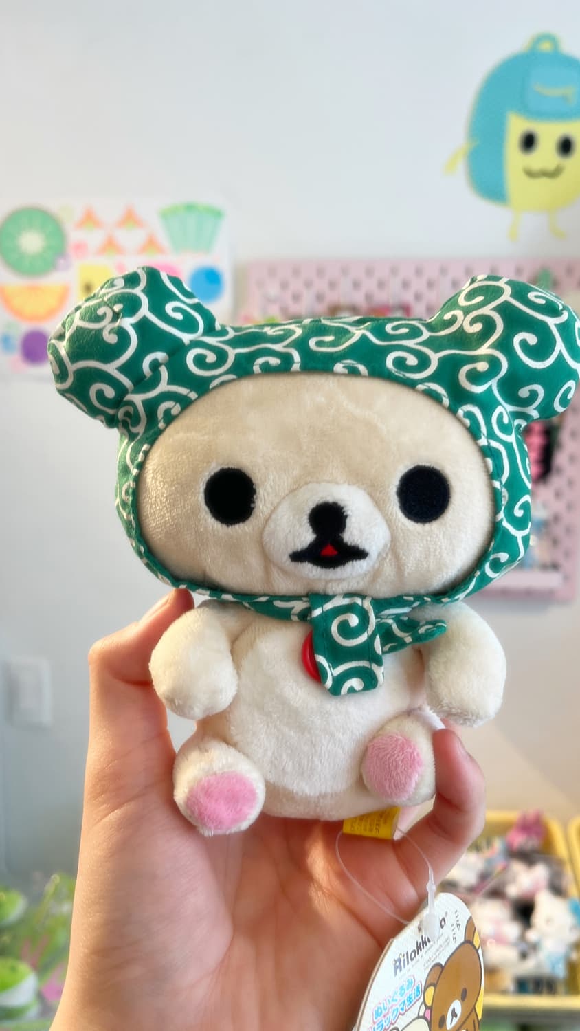 당초무늬 두건 코리락쿠마 - 미니 상품이미지2