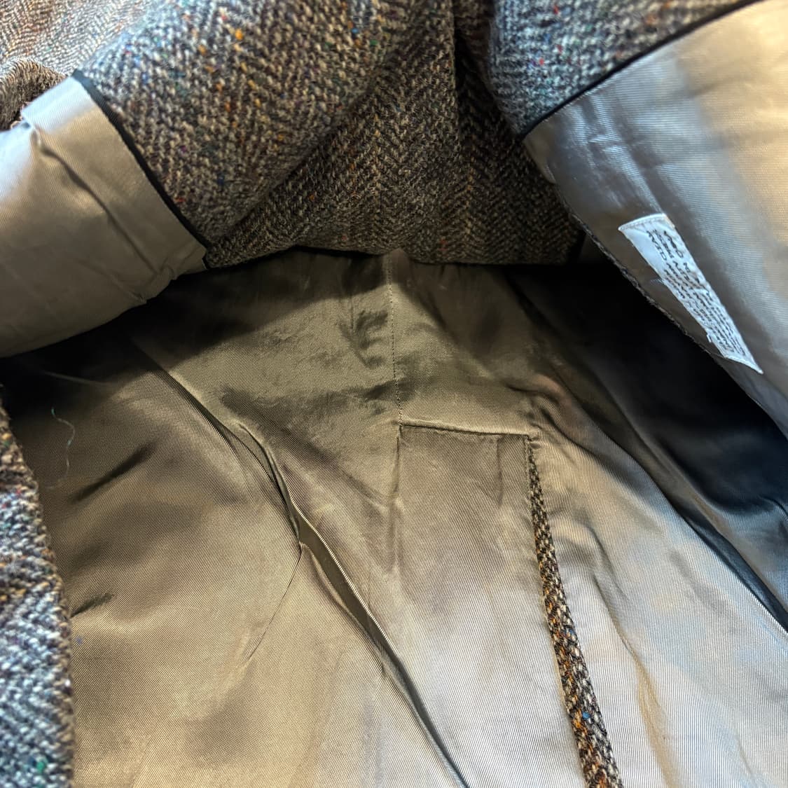 빈티지 해리스트위드 울 자켓 상품이미지6