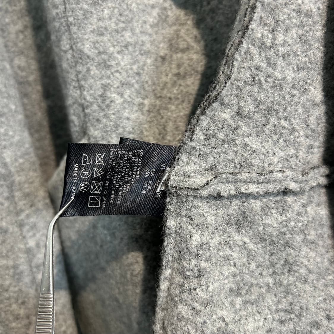 the viridi anne 축융 울 숄카라 자켓 상품이미지5