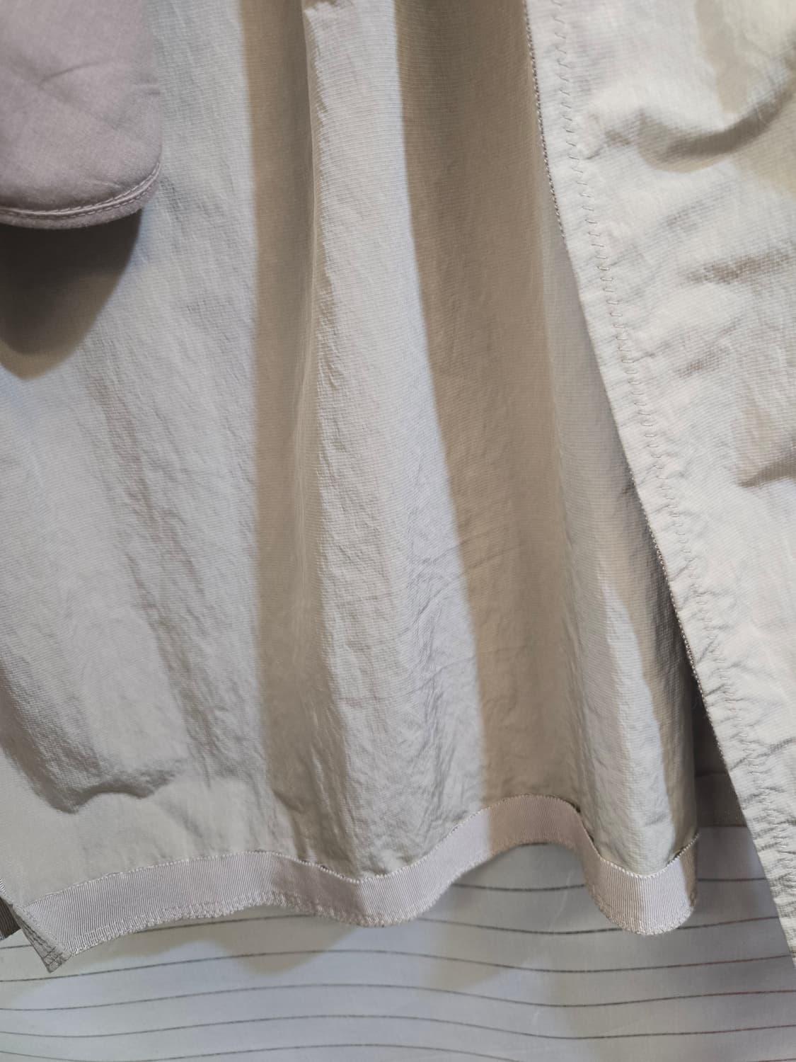 TIME 타임 베이지색  트렌치 코트 상품이미지5