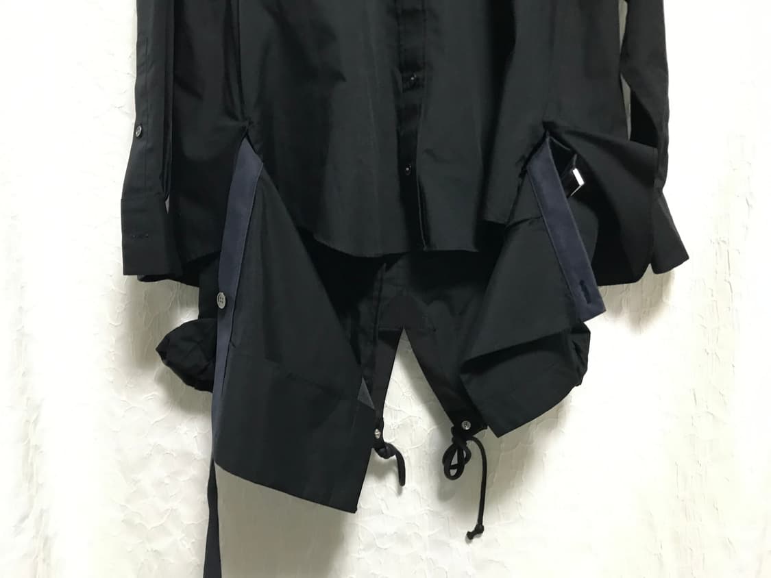 사카이 sacai 레이어드 랩 디테일 타이 셔츠 상품이미지5