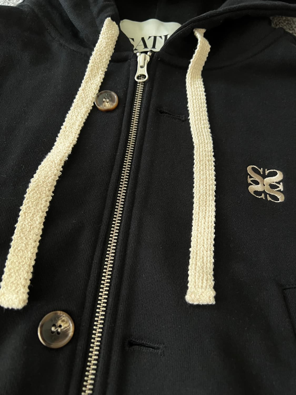 세터 후드 집업 자켓 상품이미지3