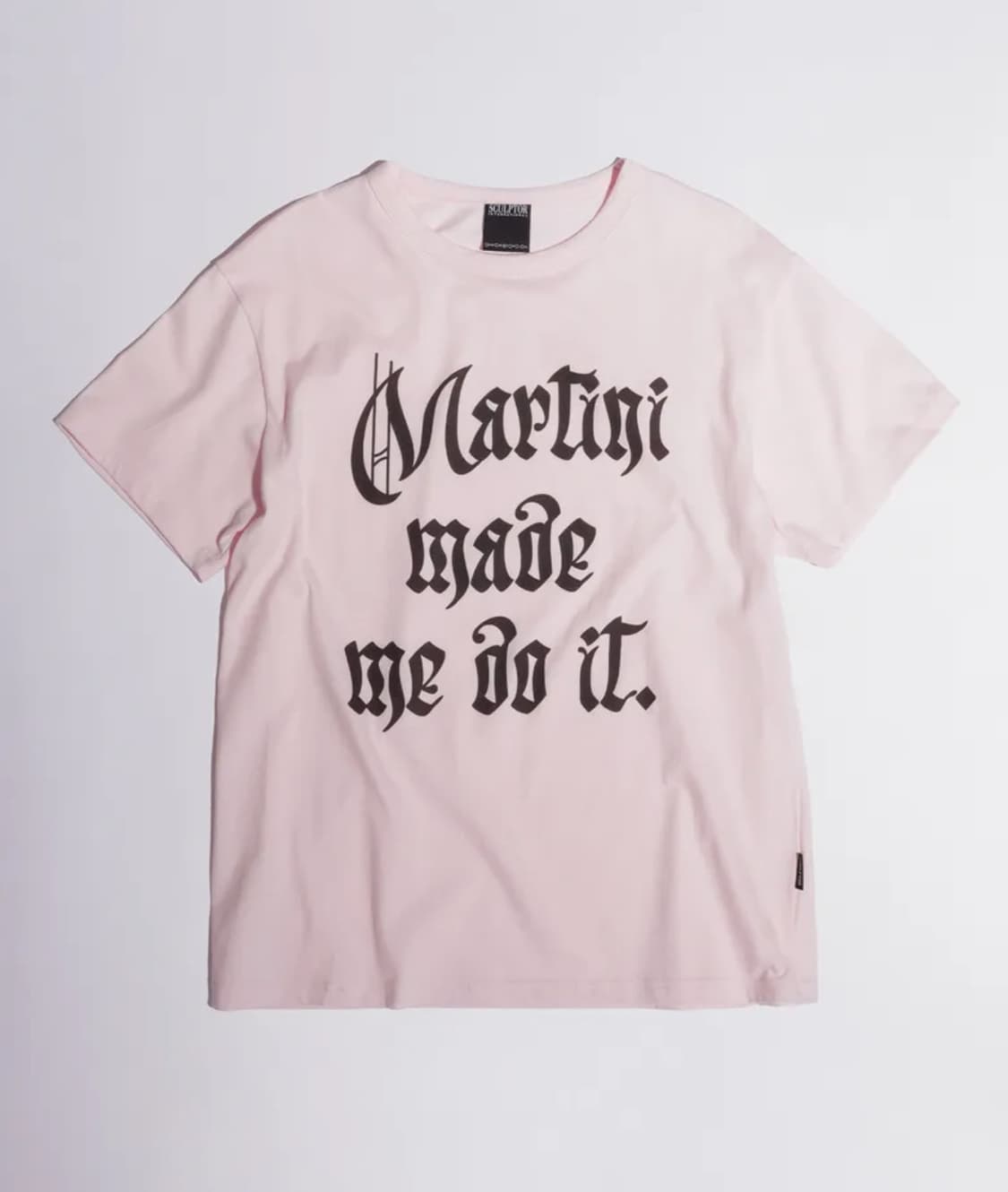 Martini Made Me Do It Tee Peach Fuzz 상품이미지1