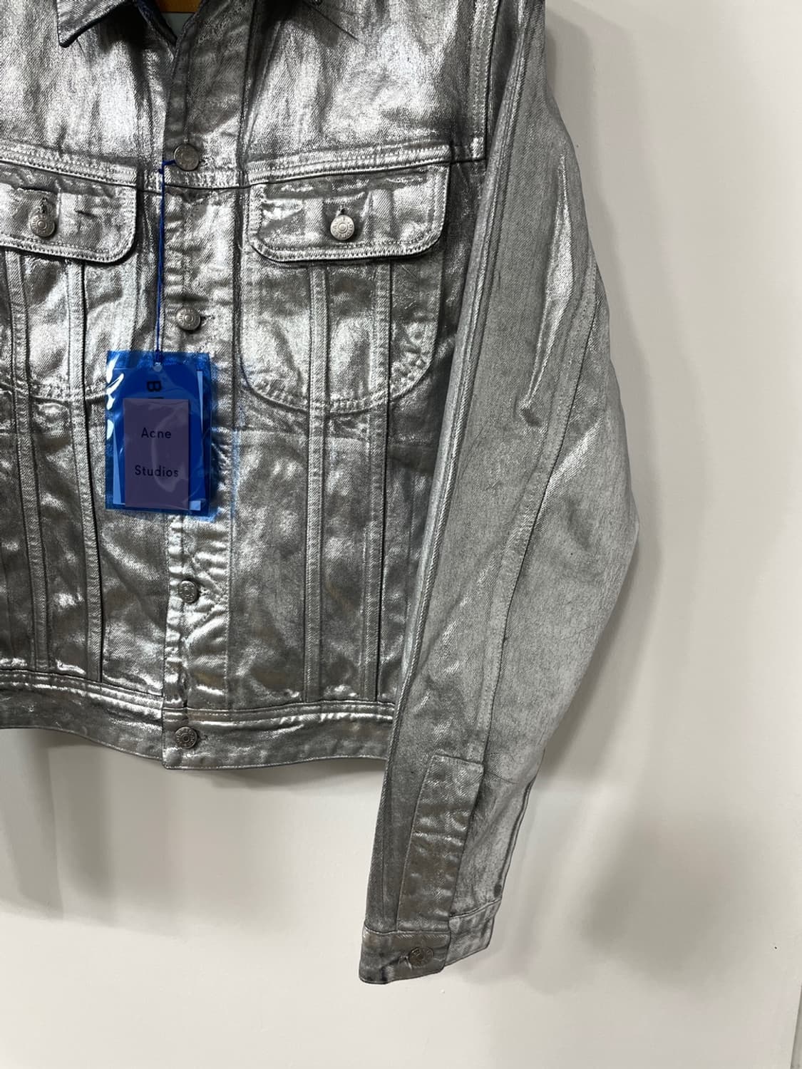 아크네 스튜디오 Tent 실버 데님 자켓 상품이미지5