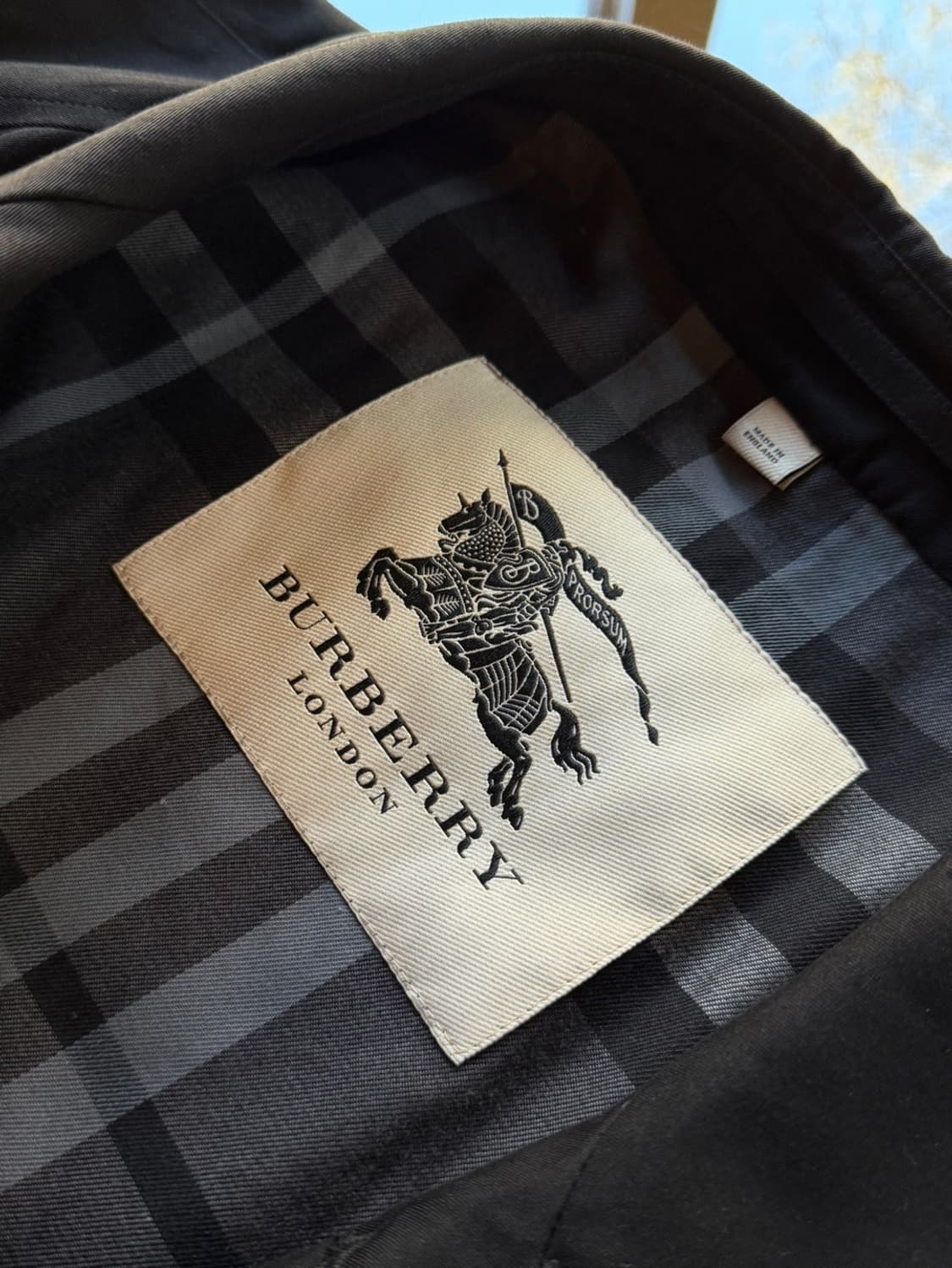 버버리 래글런 코트 100 상품이미지8