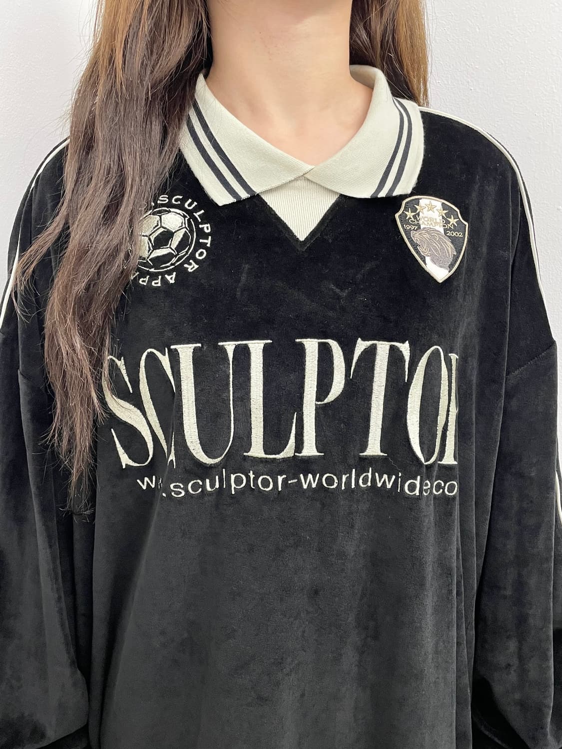 스컬프터 벨벳 로고 유니폼 상품이미지2