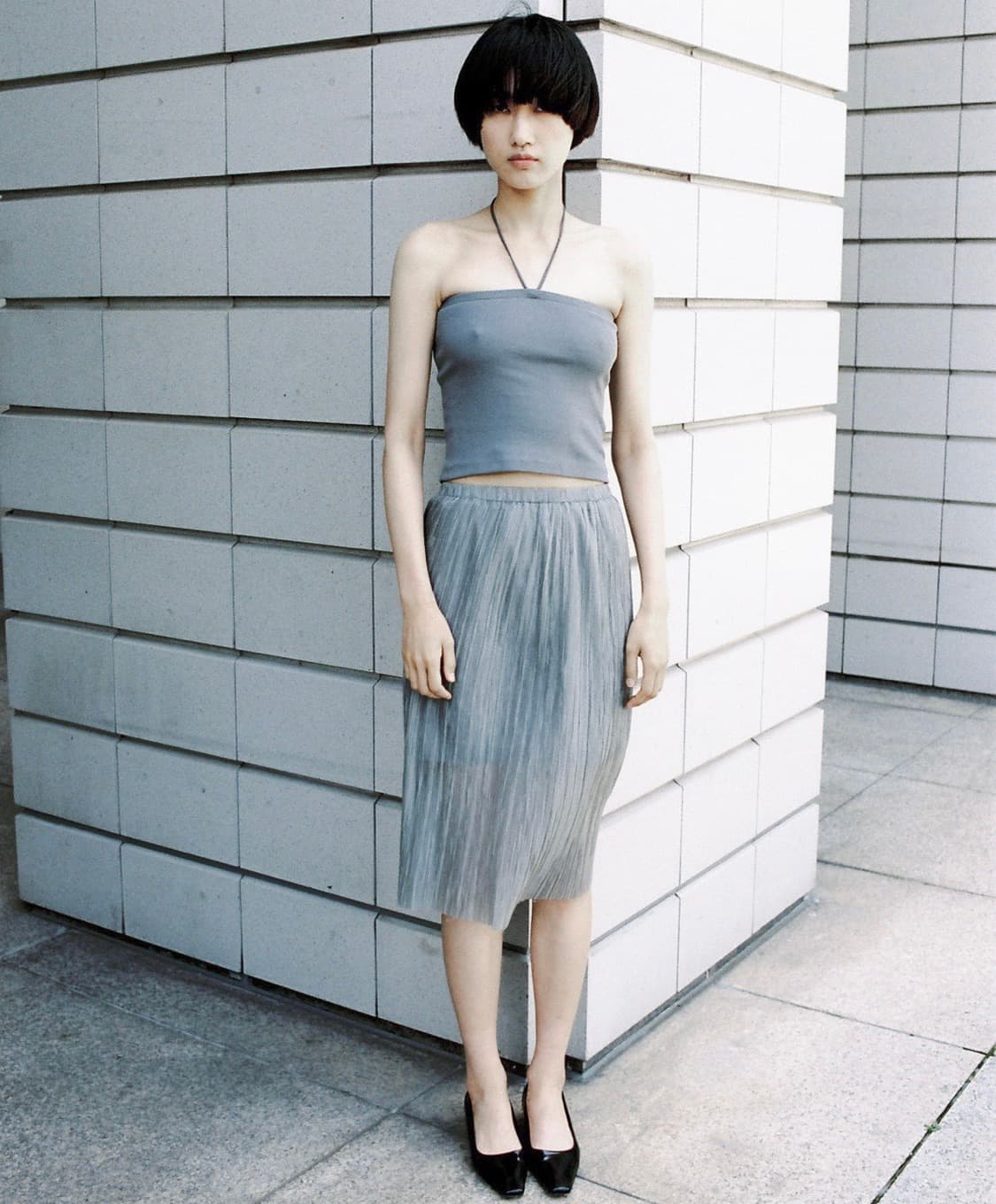 LFM 2-Way Tube Top / Gray 상품이미지5