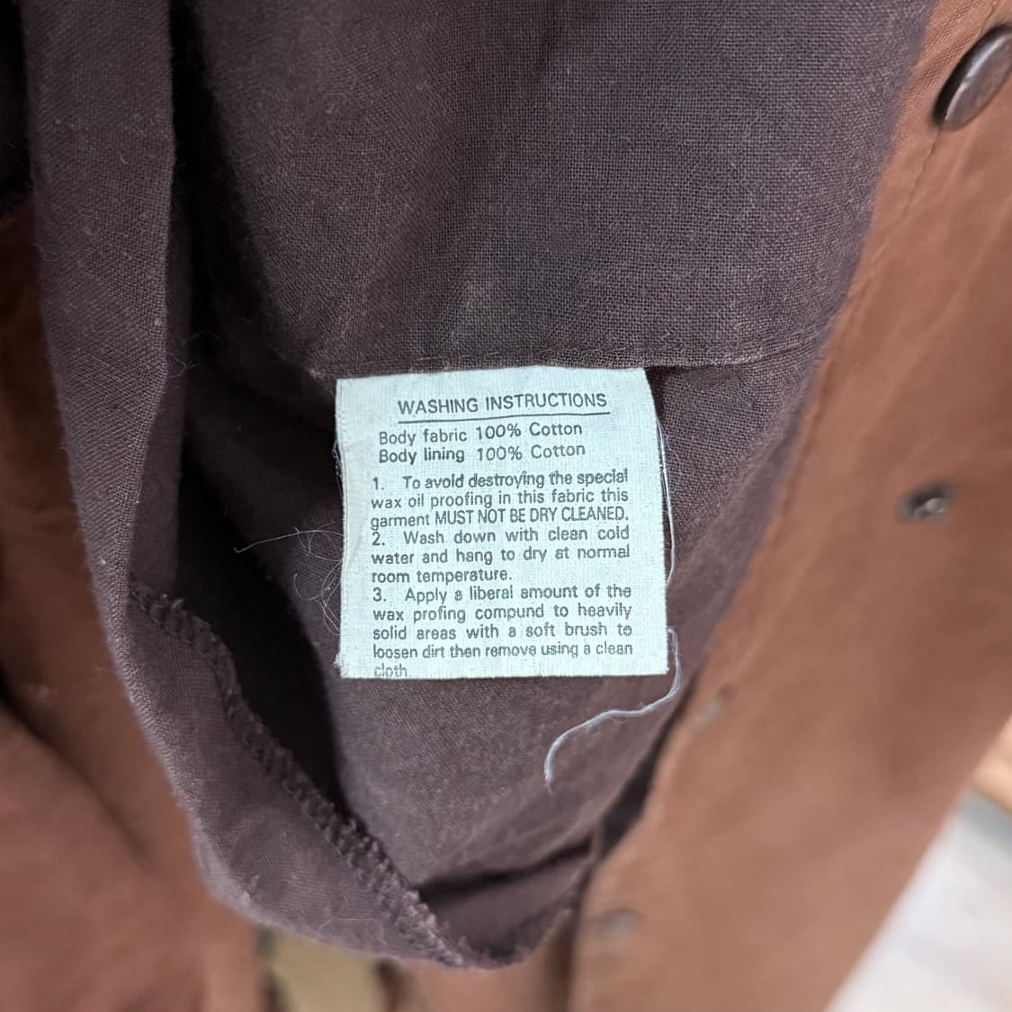 덴마크 빈티지 왁스 헌팅 파카 상품이미지9