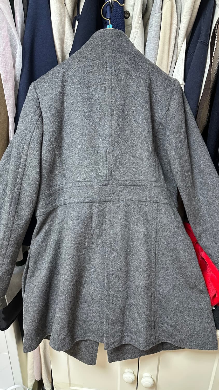 일본 빈티지 코트 회색  상품이미지4