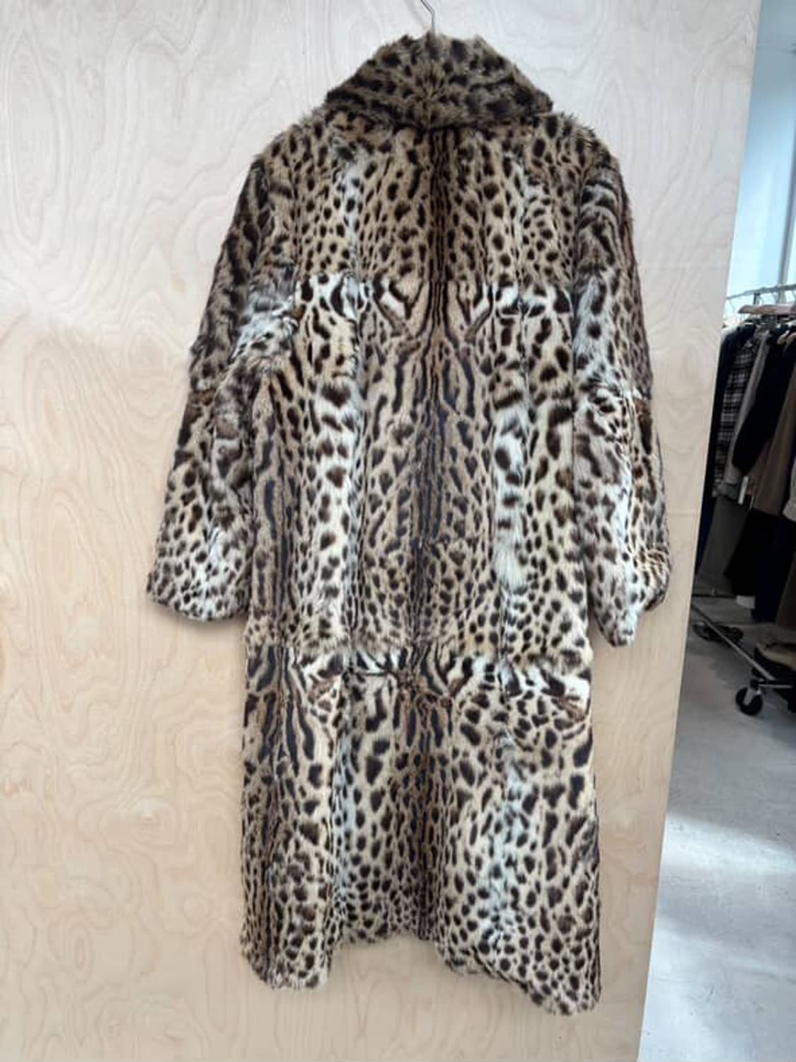 호피 롱 퍼코트 상품이미지2