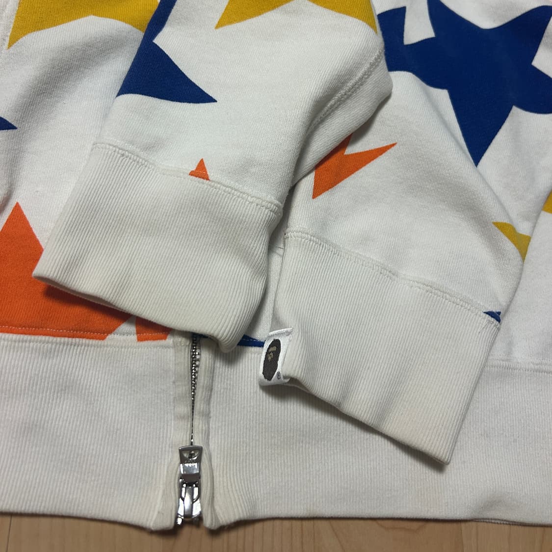 베이프 스타 후드집업 S 상품이미지6