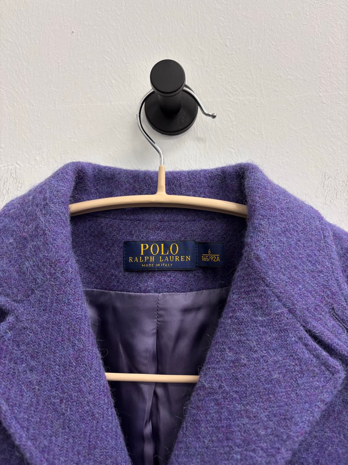 폴로 랄프로렌 POLO 이탈리아 메이드 알파카 블렌드 울 자켓 상품이미지3