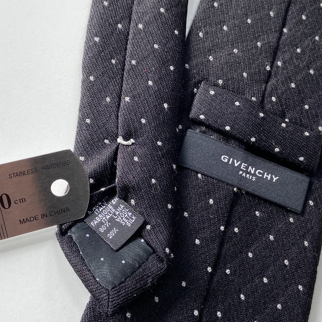 지방시 정품 명품 블랙 혼방넥타이 (GIVENCHY) 상품이미지5